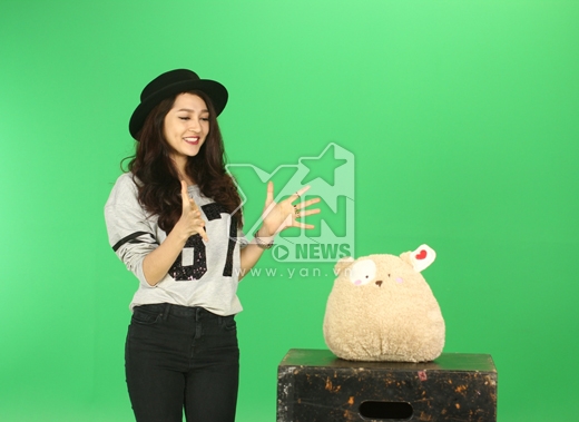 
	
	Nam Hee ngay lập tức bị biến thành chú gấu bông này đây